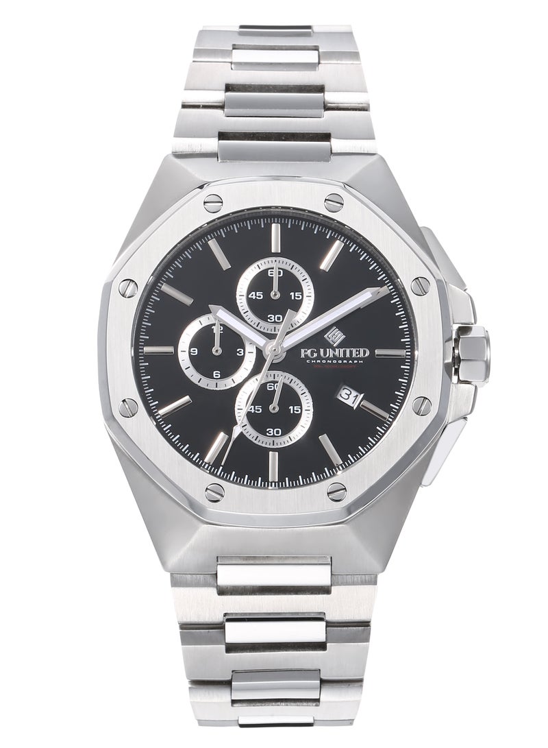 FG UNITED Primo Men’s Chronograph Stainless Steel Watch - FG9003 - Image 1