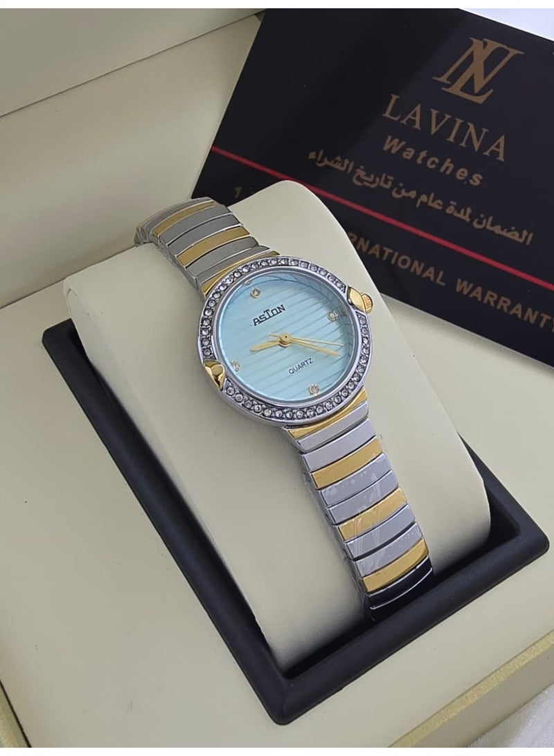 Women's Stainless Steel Strap Analog Quartz Watch Wrist watch