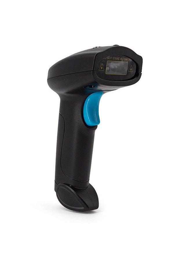Generic - 1D 2D Barcode Scanner Handheld USB Wirelss Bar Code Reader Manual Trigger/Auto Continuous Scanning Support Paper Code Compatible with Windows Android Mac - Image 1