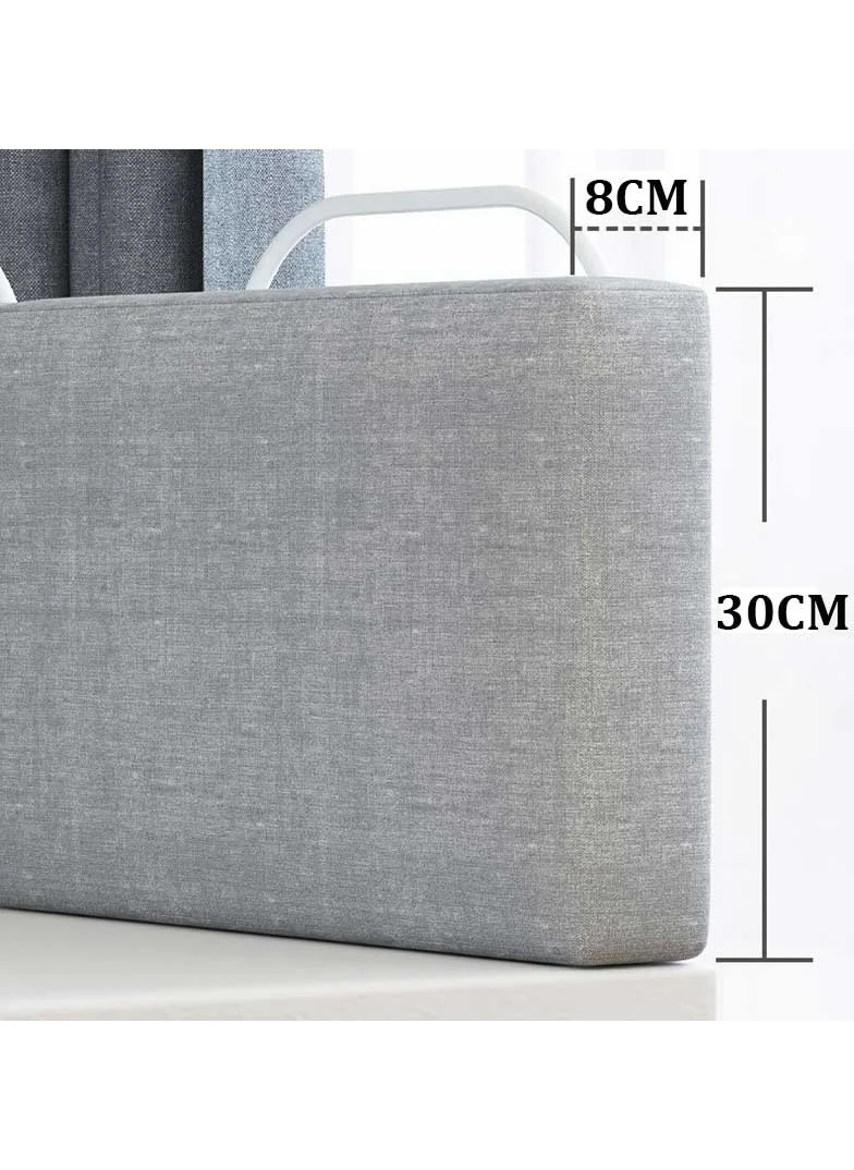 Revu Baby 400 Cm Bed Barrier Baby and Child Railing Safety Barrier Protection Barrier Double Sided Gray