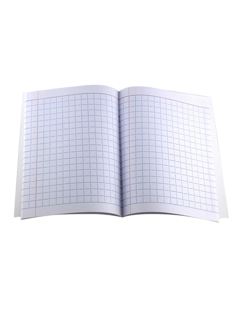 Deli - 6-Piece 10mm Square Line Notebook A5 Size 200 Pages - Image 1