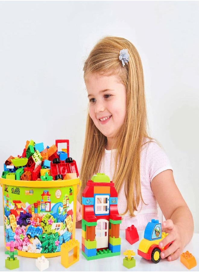 EP EXERCISE N PLAY Large Building Blocks Set, 94 Pcs Classic Big Blocks STEM Toy Bricks, Kids Pre-School Toy Early Learning First Building Blocks, Ideal Great Gift for Toddler Boys Girls Age 3,4,5,6,7,8+  - Image 2