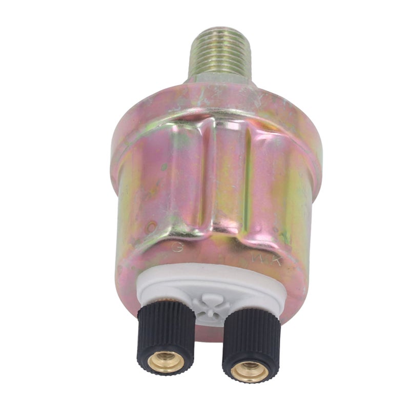 Oil Pressure Sensor 1/4 NPT 0 To 10 Bar Engine Oil Pressure Transducer for VDO Diesel Generator Glossy Double Head - Image 4