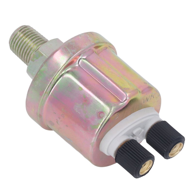 Oil Pressure Sensor 1/4 NPT 0 To 10 Bar Engine Oil Pressure Transducer for VDO Diesel Generator Glossy Double Head - Image 5