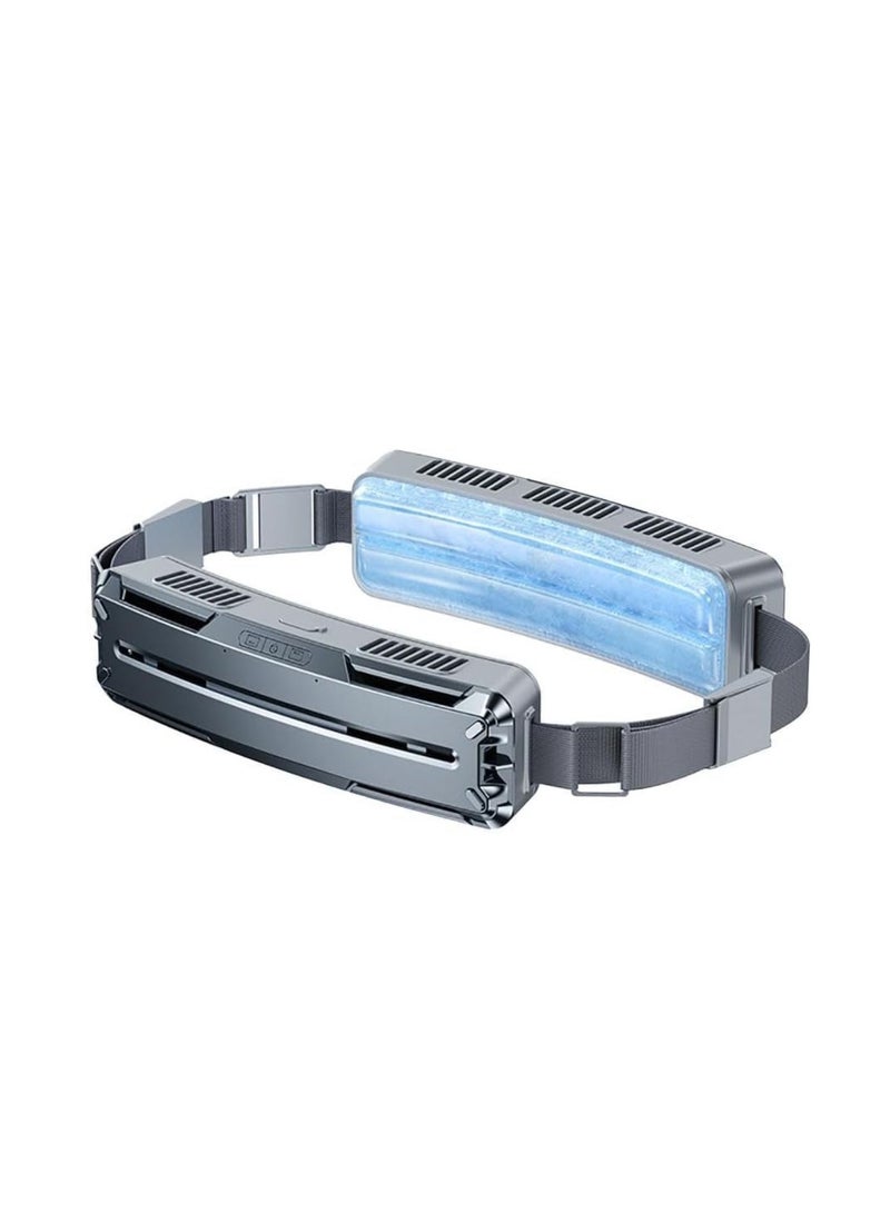 Generic Wearable Waist Fan,Personal Belt Fan with Unique PCM, Portable Strong Wind Power for Full Body Cooling fan, Rechargeable Fan Large Air Volume for Outdoor Work and Sports  - Image 3