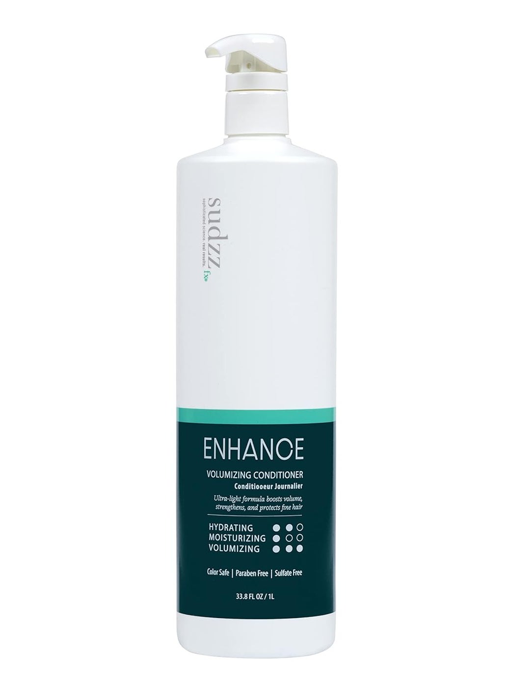 SUDZZFX SUDZZFX Enhance Daily Conditioner  Detangle Hair Conditioner  All Hair Types  Dry Conditioner  Conditioner for Men  Women for Hair Care  Curly Hair  Sulfate Free 338 Fl Oz 