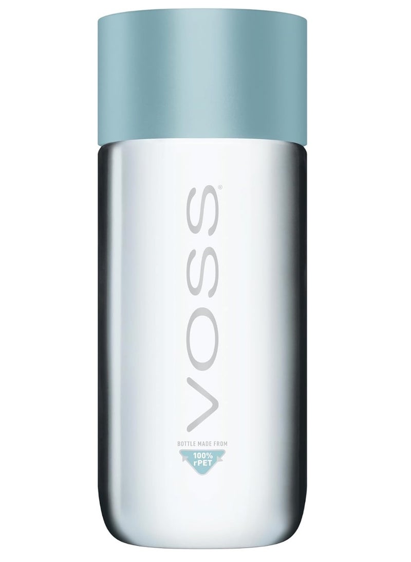 فوس VOSS Premium Mineral Water 250ml x 24-100% RPET Water Bottle - Pure Drinking Still Water with Unique & Iconic Bottle Design - Image 3