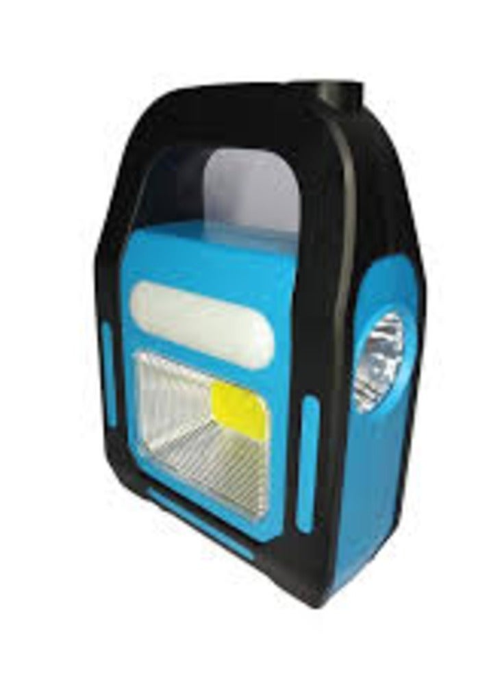 مصباح يدوي للشحن بالطاقة الشمسية للتخييم والنزهات متعدد الألوان - Image 1