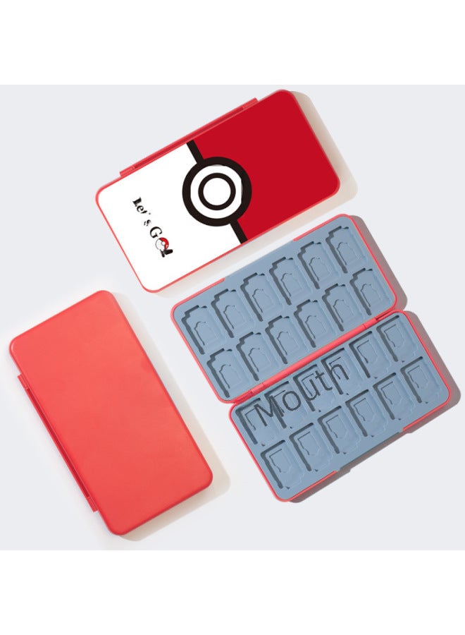 Neutral Nintendo Switch Card Box Switcholed Game Card Storage Box Switch 24in1 Theme Card Box - Image 2