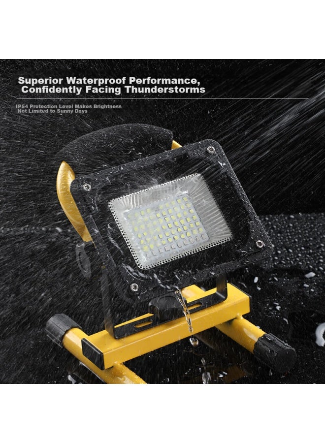 SupFire Supfire Tg10 Rechargeable Led Floodlight For Home, Outdoor, Construction Site, Emergency Lighting, Portable Camping Handheld Searchlight - Image 3
