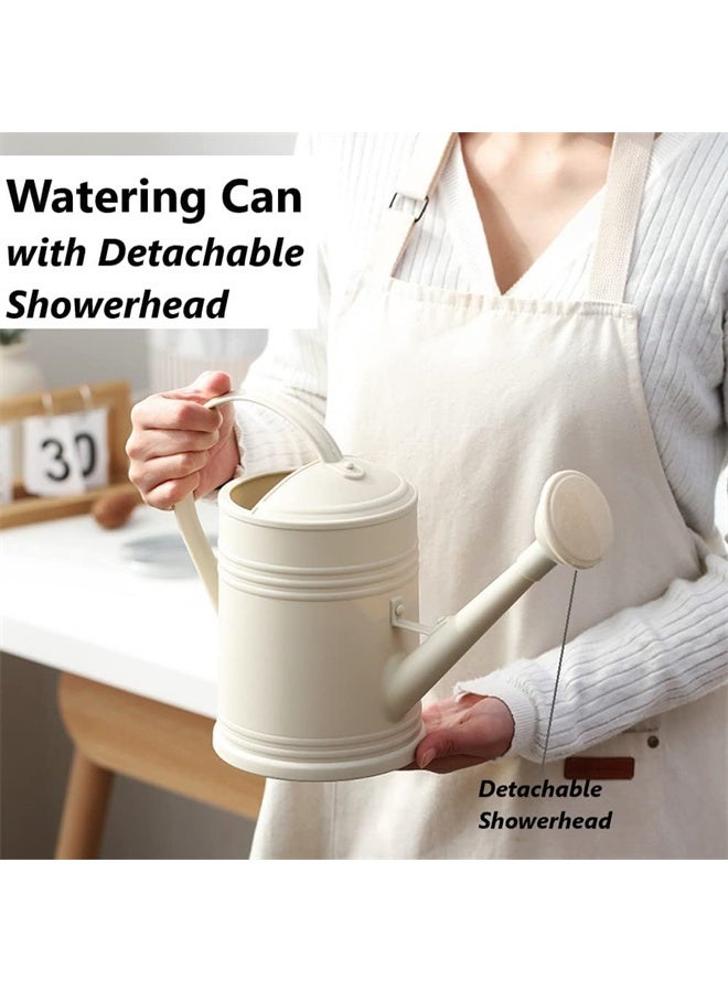 هومستر جرار ماء 2 لتر مع رأس استحمام قابل للإزالة، زجاجة ماء للنباتات البلاستيكية، أداة ري للحديقة والمنزل للخارج والداخل - Image 2
