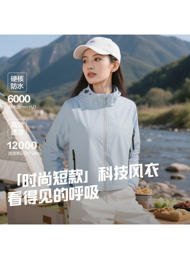 Fapai Autumn Fashion Design Versatile Jacket Short Style Petite Hooded Jacket - Image 2
