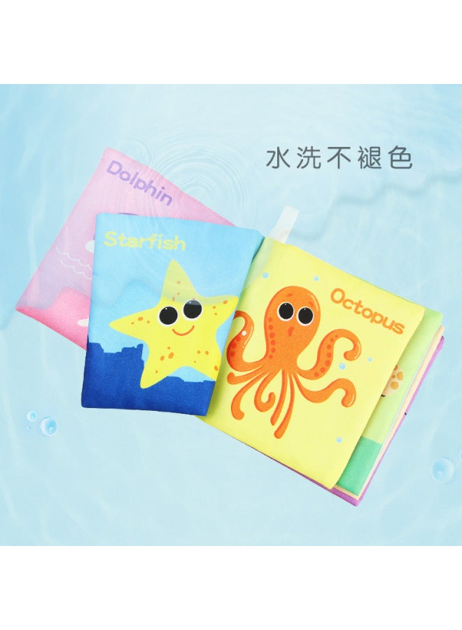 Coolplay Baby Cloth Book Early Childhood Education Baby Can't Tear 0-3 Years Old Baby Early Childhood Education Toy Built-in Bb Sound Paper - Image 3