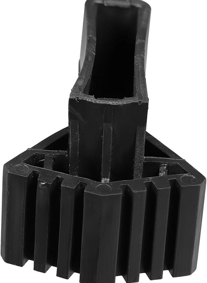 4 Pcs Black Folding Ladder Pads Non Slip Grip Tape for Staircase Floor Protection - Image 1