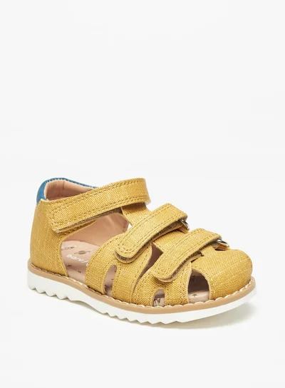 Barefeet Barefoot Textured Sandals with Hook and Loop Closure