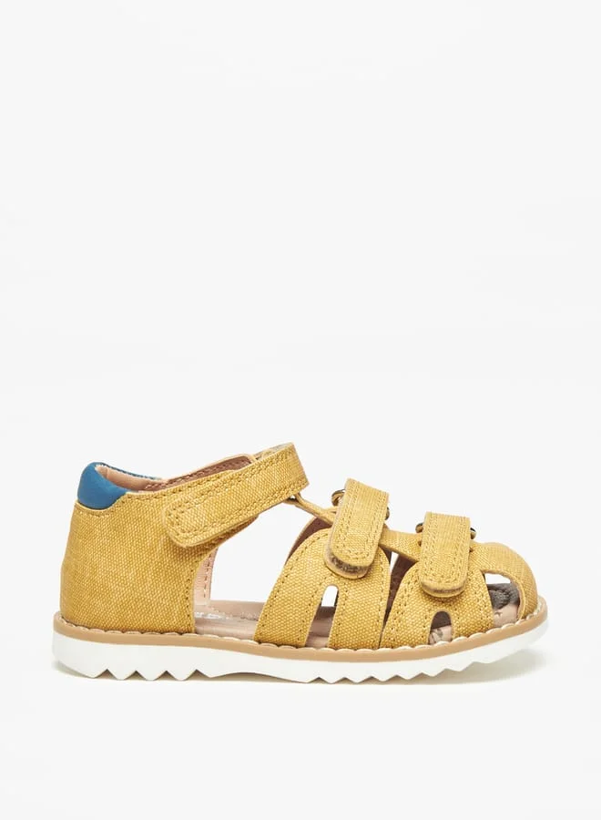 Barefeet Barefoot Textured Sandals with Hook and Loop Closure