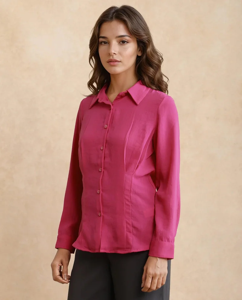 Rareism Women's Full Sleeve Plain Top