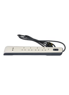 belkin 4 Way Surge Protection Strip With 2 USB Charging 2M  - Image 2