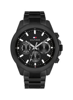 TOMMY HILFIGER TOMMY HILFIGER ROUND ANALOG MEN'S BLACK CASE WATCH - 1710653  - Image 2