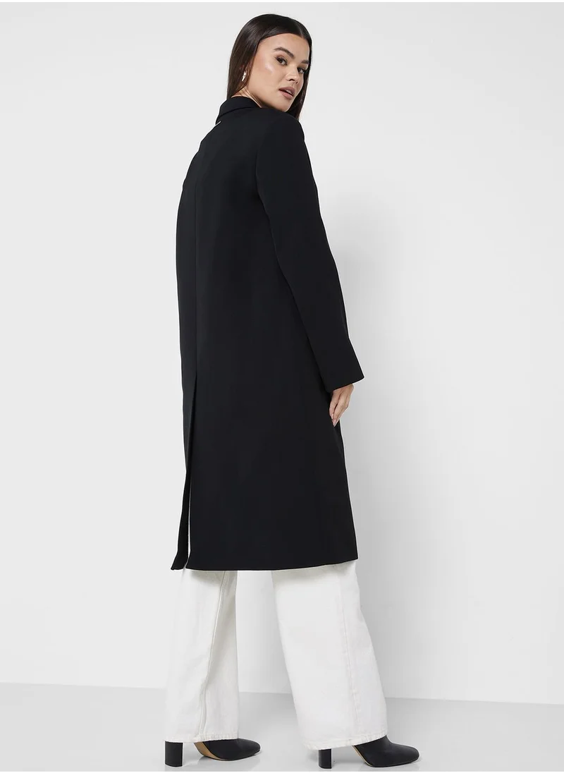 CALVIN KLEIN Double Breasted Coat