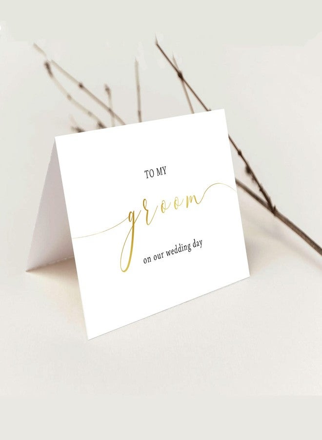 Spercy to My Groom on Our Wedding Day Card, Wedding Card to Groom, to Husband on Our Wedding Day Card - Image 5