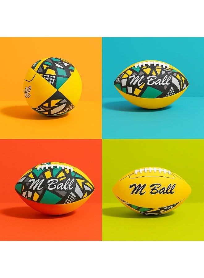 ميدي كرة القدم الأمريكية M Ball – لون أصفر مميز - Image 1
