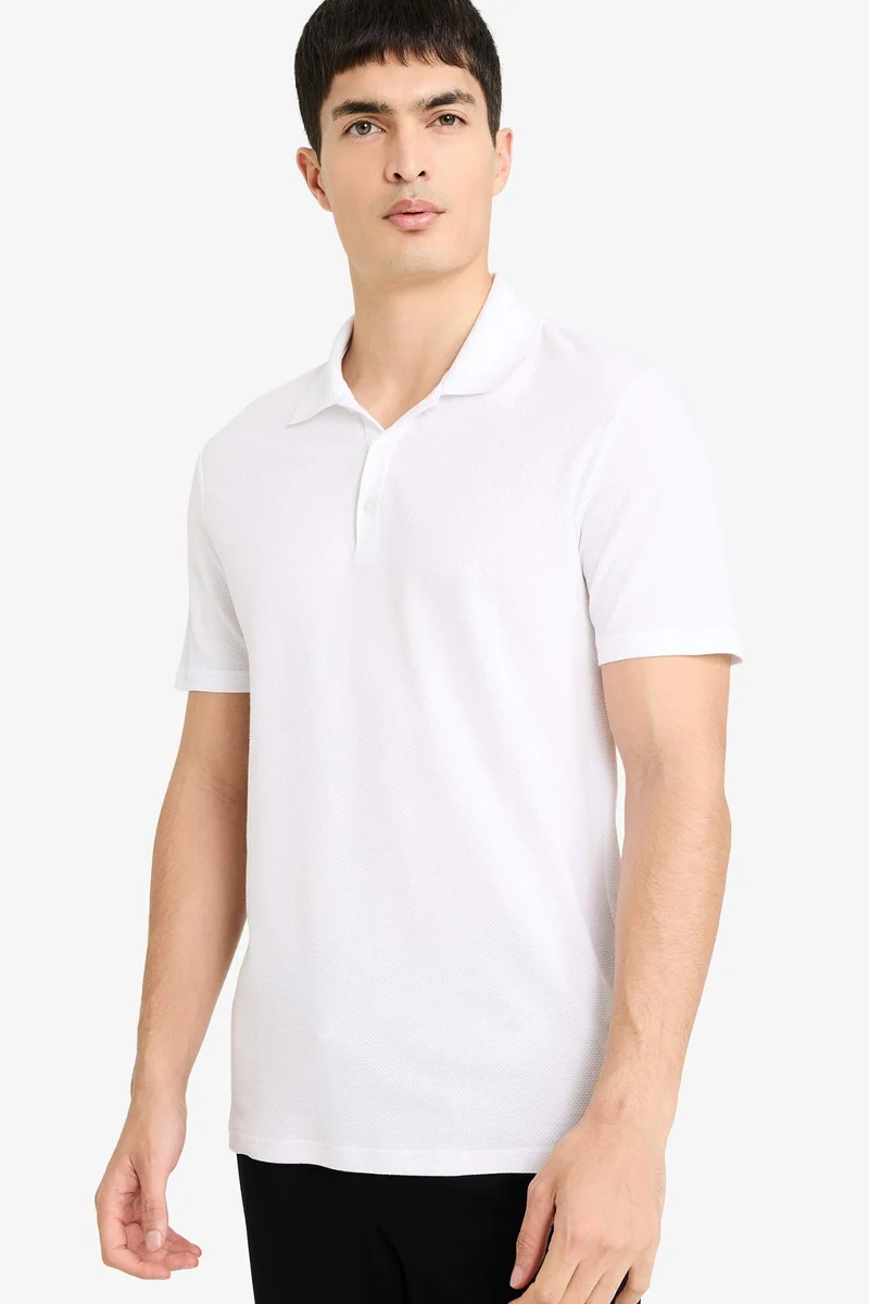 DeFacto Slim Fit Short Sleeve Polo T-Shirt