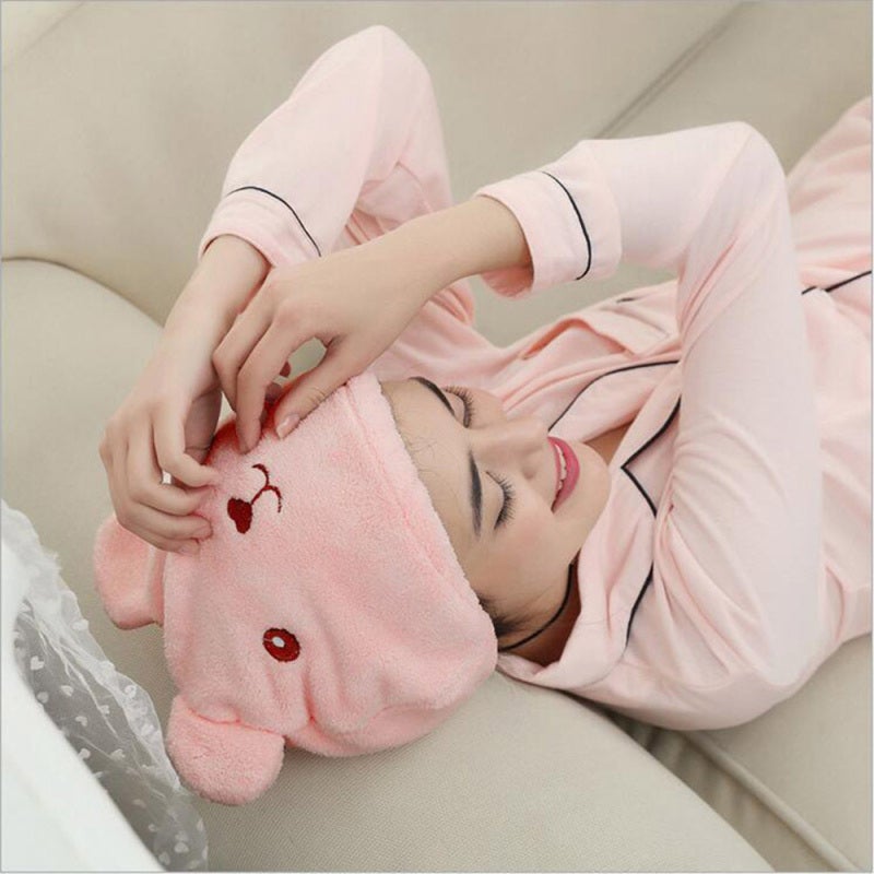 Hair Cap: Water Absorbent Plush Fabric - Durable Easy-to-Use Cleaning Tool for Daily Home Convenience - Image 5