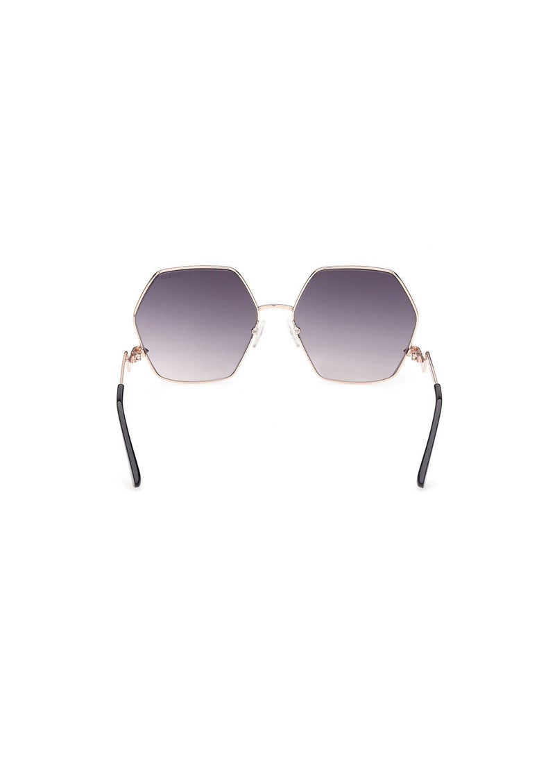 GUESS - Hexagon Sunglasses GU781505B61 - Image 1