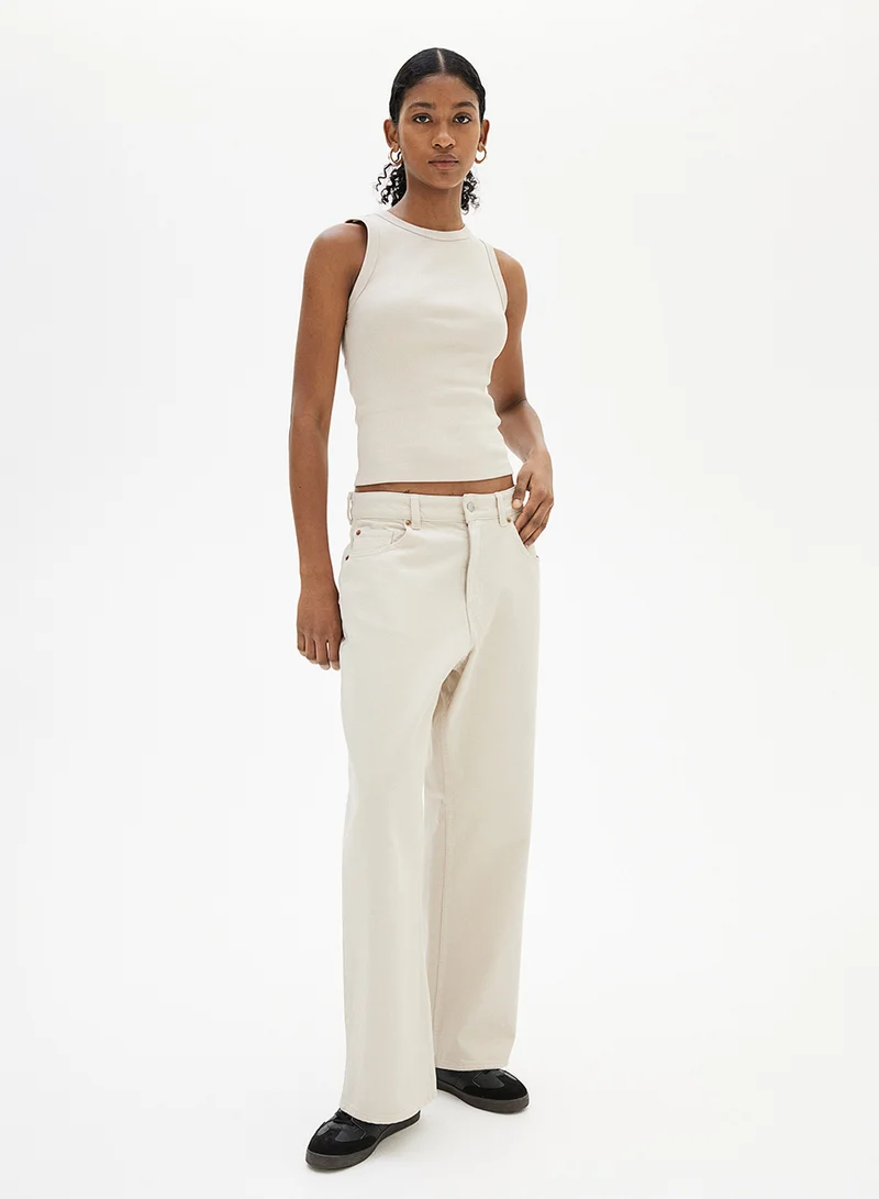 اتش اند ام Ribbed Vest Top