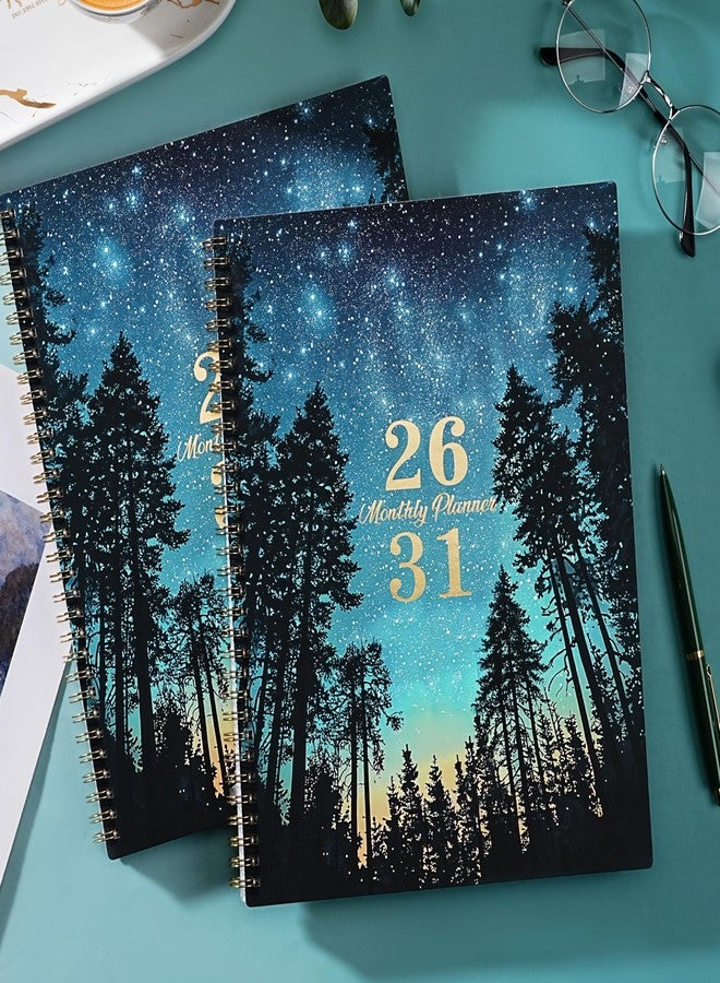 Lortarl Monthly Planner 2026-2031 - July 2026 - June 2031, 9"x11", 5 Year Calendar 2026-2031 Monthly Planner with Double-Side Pockets & Notes Pages, 60 Months Tabs, Perfect for Work, School & Family Planning - Image 2