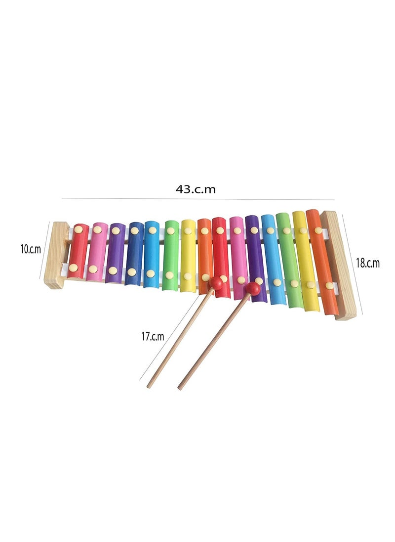 Safwa Toys Children's toy, W35-9 large wooden xylophone toy from Al Safwa Toys  - Image 1