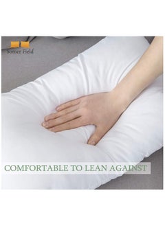 Somerfield Somer Field - Luxury Soft Pillows for Sleeping, Fluffy Down Alternative Polyester Fiber Filled Pillow (01 Piece) - Size 45 X 70 Cm - Best Buy - White  - Image 2