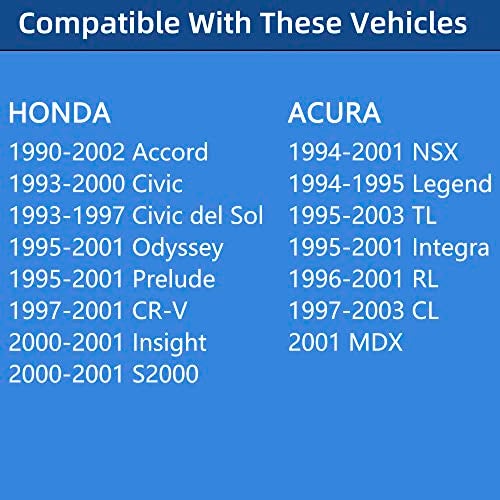 ROVIKE Gas Cap, Fuel Cap For Honda 1990-2002 Accord, 1993-2000 Civic, CRV CR-V, Odyssey, Prelude, Insight, S2000 & Acura NSX, Legend,TL, Integra, RL, CL, MDX, Replace 17670-SM4-A04, 17670SM4A04 - Image 2