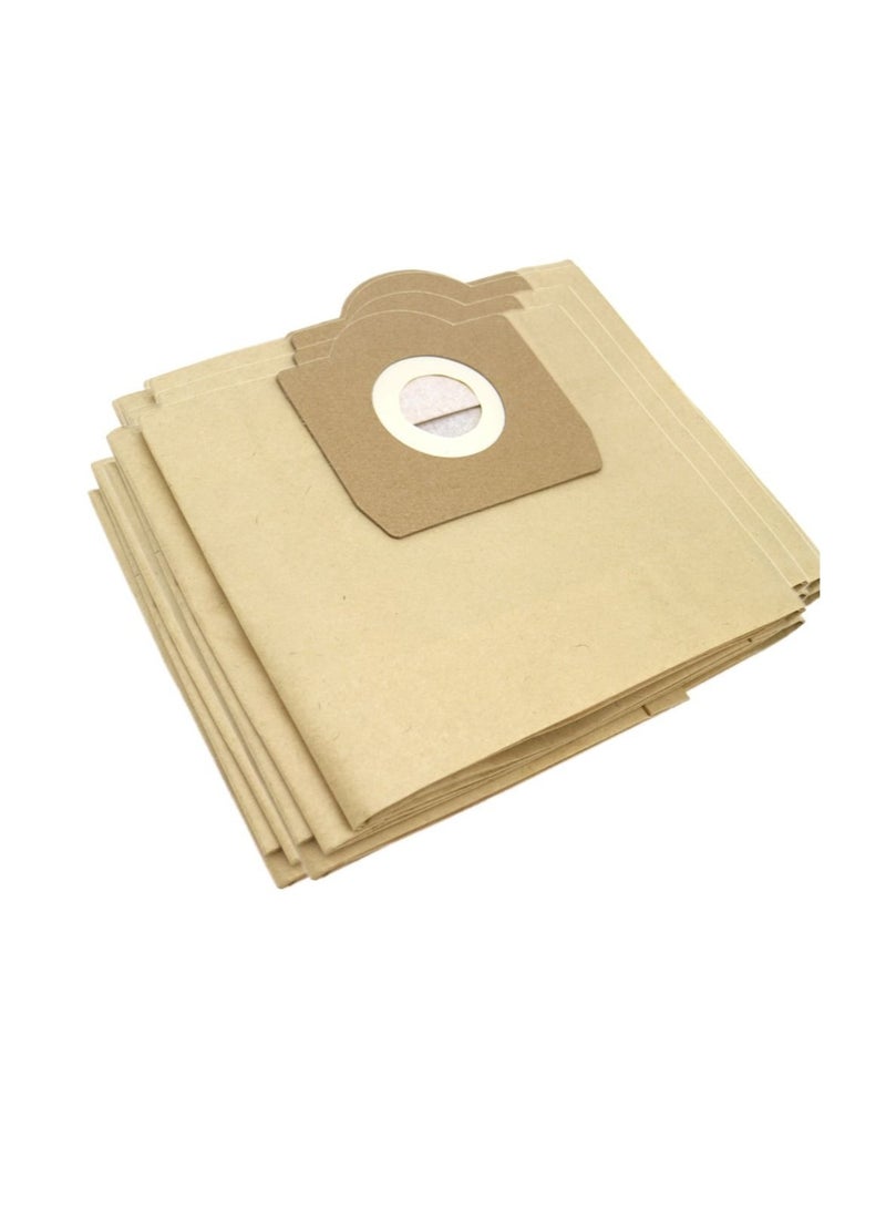 Loquat 5-Piece Vacuum Cleaner Dust Filter Paper Bag For Karcher WD3 SE 4001 4002  - Image 5