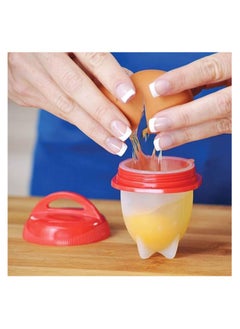 co arma 6pcs Silicone Shellless Egg Boiler  - Image 2
