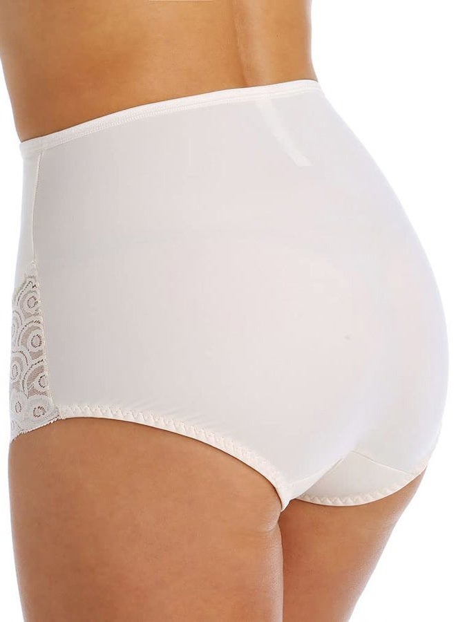 Bali Women's Shapewear Brief with Lace Firm Control 2-Pack, Black, Large - Image 4