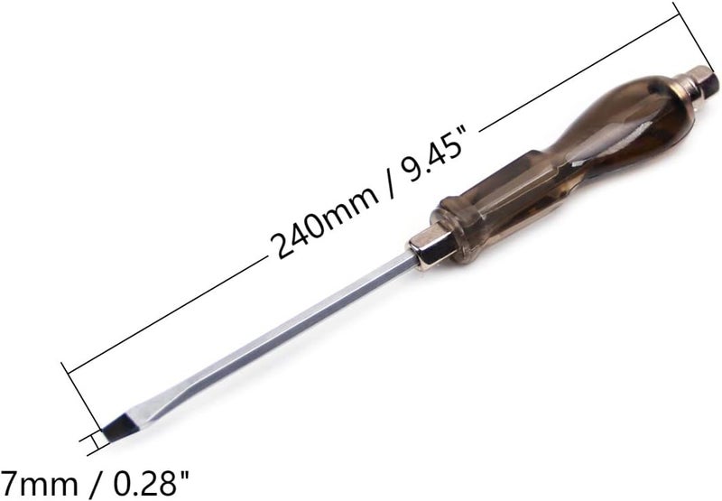 Utoolmart Slotted Impact Screwdriver 6 Inch Keystone Demolition Driver Magnetic 1Pcs - Image 2