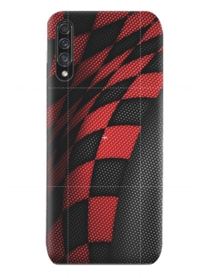 إيه إم سي ديزاين غطاء حماية واقٍ لهاتف سامسونج جالاكسي A30S أحمر سبورتس / أسود باترن
