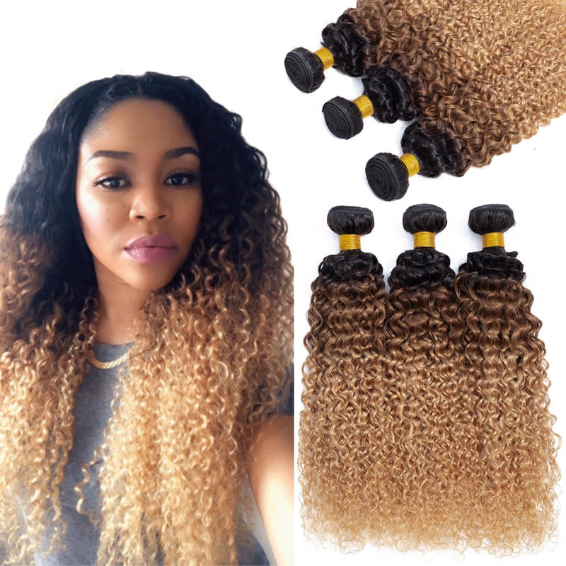 12A Ombre Body Wave Bundles Human Hair T1B2714 14 14 Brazilian Remy Ombre Brown Human Hair 100 Unprocessed Virgin Brazilian Body Wave Hair Weave 3 Bundles