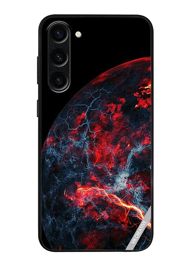 VR CREATIVE Protective Case Cover For Samsung Galaxy S23 Plus Planet Design Multicolour - Image 1