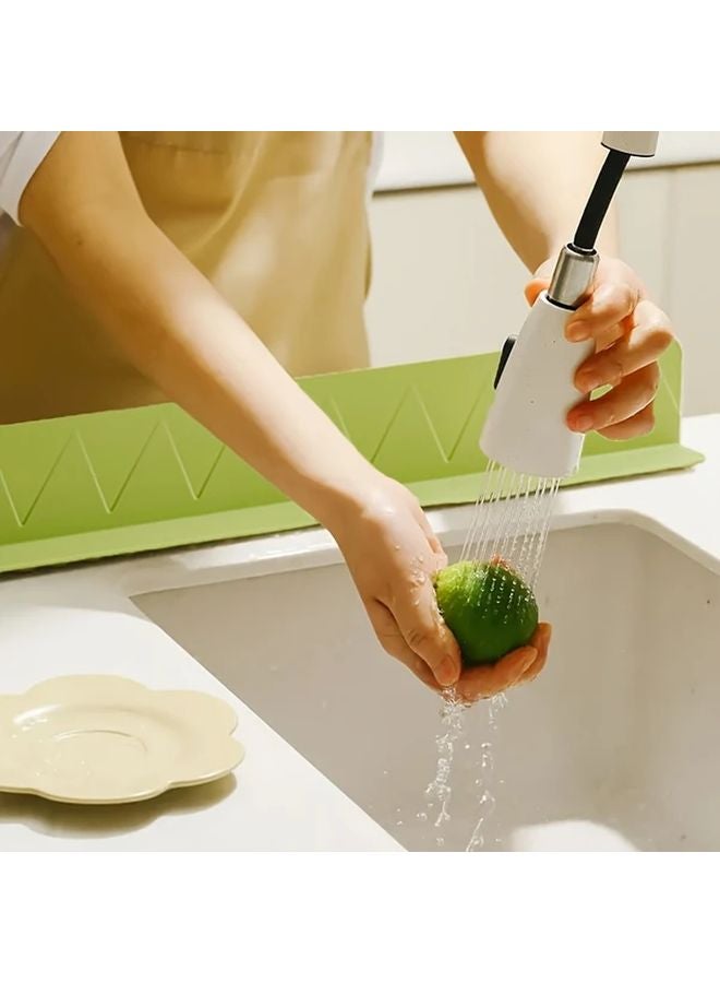 3pcs Silicone Sink Splash Guard Water Deflector Strip Suction Cup Baffle - Image 5