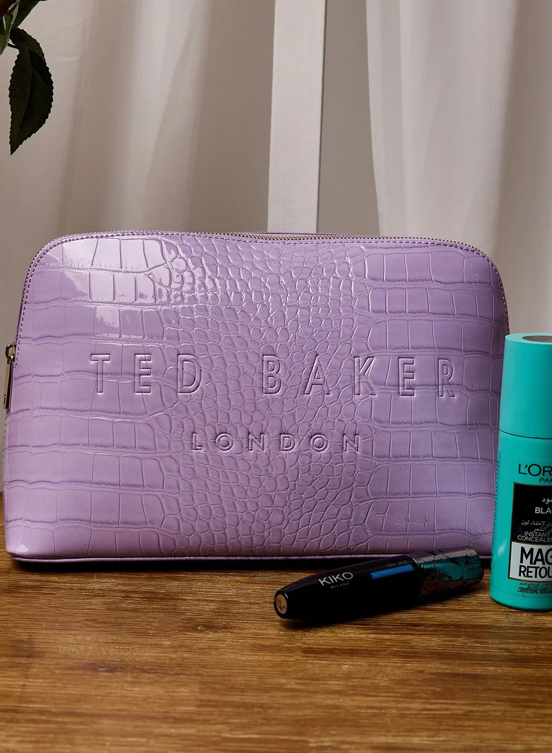Ted Baker Crocana Imitation Croc Washbag