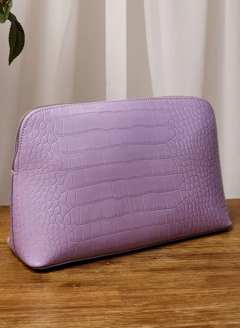 Ted Baker Crocana Imitation Croc Washbag
