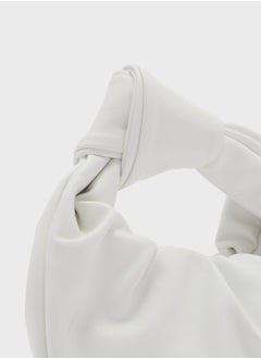 Ginger Ruched Moon Shape Clutch  - Image 4