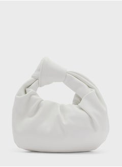 Ginger Ruched Moon Shape Clutch  - Image 1
