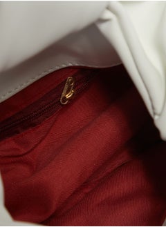 Ginger Ruched Moon Shape Clutch  - Image 5