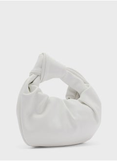 Ginger Ruched Moon Shape Clutch  - Image 3