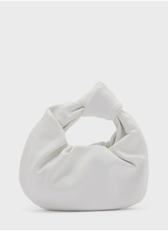 Ginger Ruched Moon Shape Clutch  - Image 2