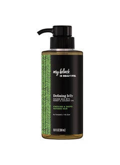 Defining Jelly For Curly And Coily Hair With Coconut Oil Honey And Turmeric Curl Defining Cream Curl Gel 10.1 Fl Oz
